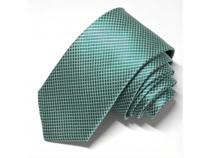 Hedvábná kravata světle zelená, HEDVÁBNÝ SVĚT