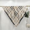 Hedvábný šátek károvaný 90x90 cm v dárkovém balení, HEDVÁBNÝ SVĚT (3)