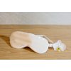 Prémiová hedvábná spací maska 22MM, WHITE ORCHID (21)