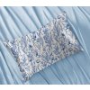 pillow modré kytky