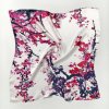 Hedvábný šátek kvetoucí sakura 53x53 cm v dárkovém balení, HEDVÁBNÝ SVĚT