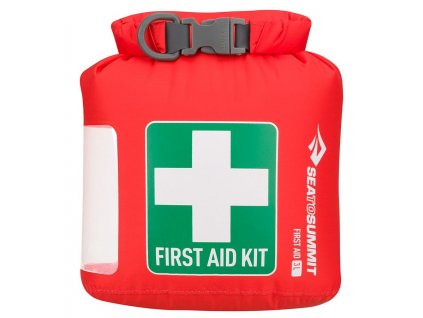 955904dc prazdna lekarnicka sea to summit first aid dry sack day use cervena red