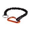 shock leash with paddle carabiner safety level six 3609872203883 720x