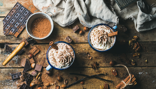 Horká čokoláda s likérem