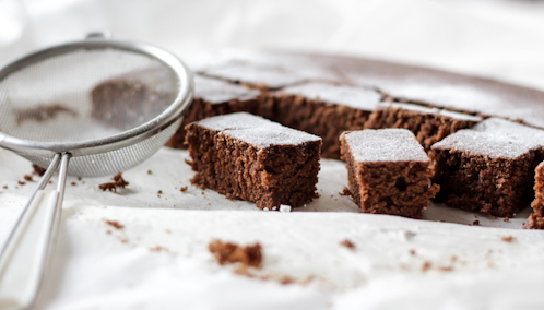 Brownies se slaným karamelem