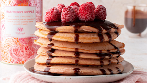 Malinové palačinky