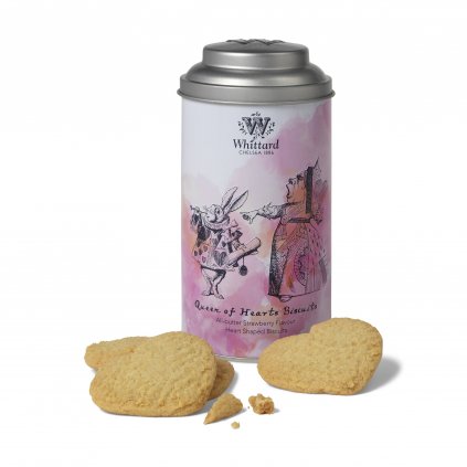 336305 QUEEN OF HEARTS STRAWBERRY FLAVOUR SHORTBREAD BISCUITS 1