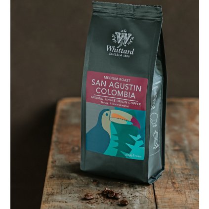 San Agustin Colombia mletá káva