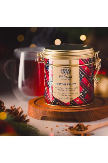 Vianočná plechovka s čajom varené víno