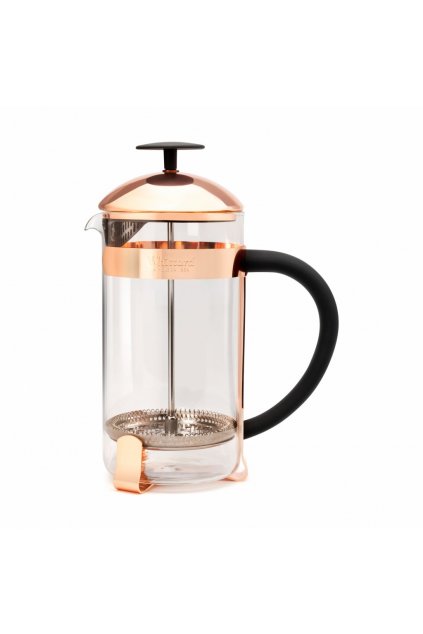 French press 8 cup meď