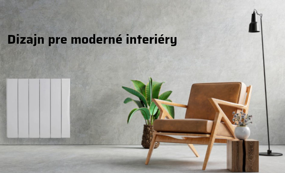Elektrický radiátor na stenu - Dizajnovy