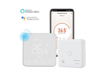Bezdrôtový WiFi termostat WBW3white Designo
