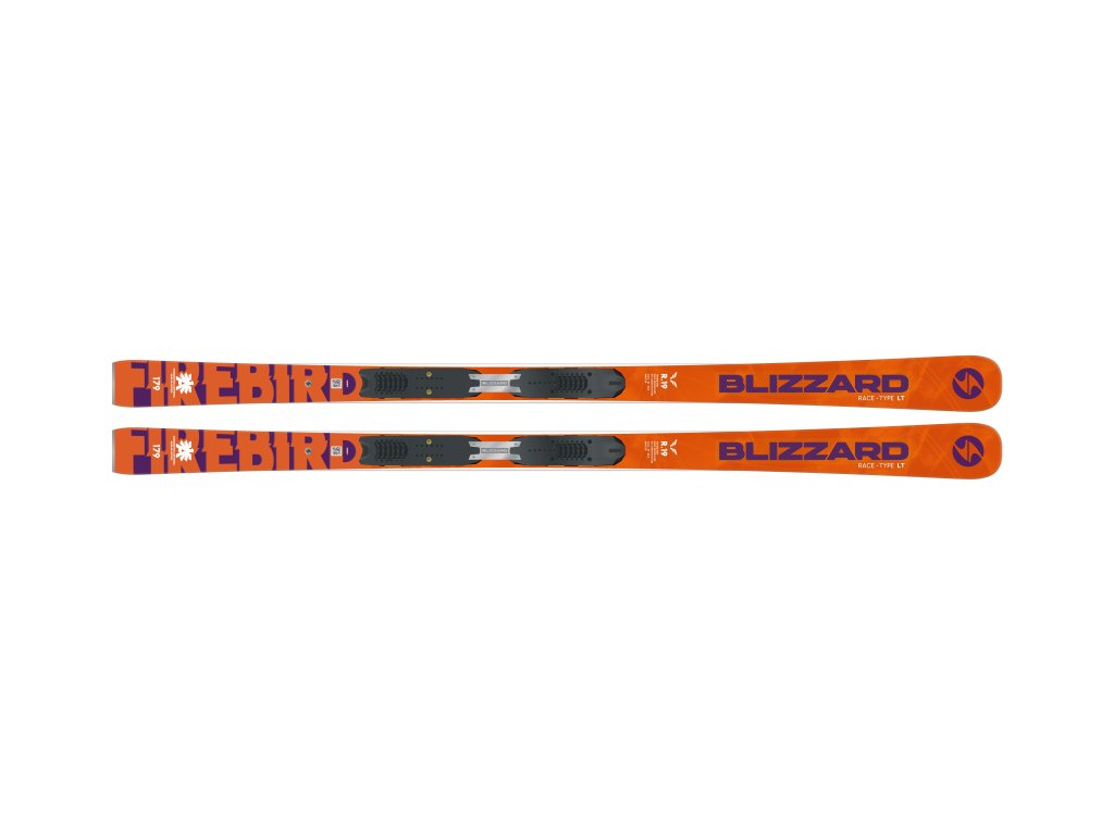 BLIZZARD Firebird Race Type LT (Flat + Plate), orange, 26/27 (Velikost 179 cm)