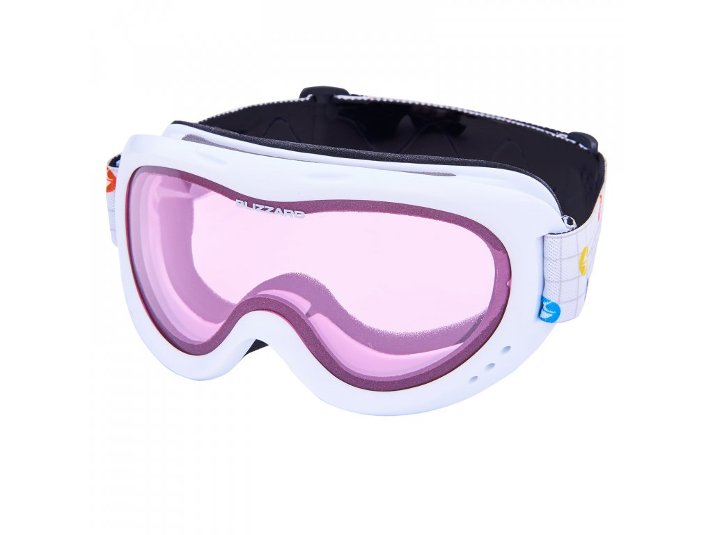 lyžařské brýle BLIZZARD BLIZ Ski Gog. 907 DAO, white shiny, rosa1