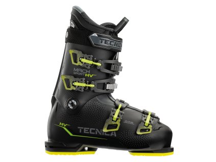 lyžařské boty TECNICA Mach Sport 80 HV, black/neon yellow, 20/21