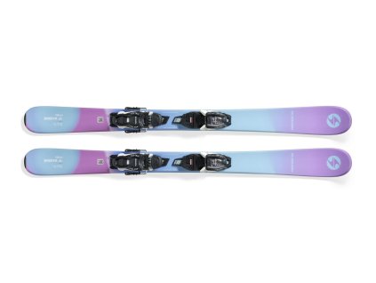 BLIZZARD Sheeva Twin JR + FDT JR 7 WB, teal/purple, 25/26 (Velikost 118 cm)