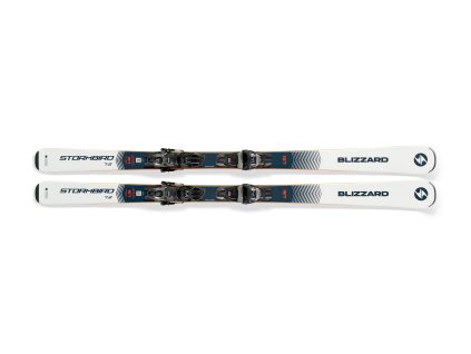 Zestaw narciarski BLIZZARD Stormbird 7.2 + TPC 10 DEMO, dark avio/white, 25/26 (Velikost 160 cm)