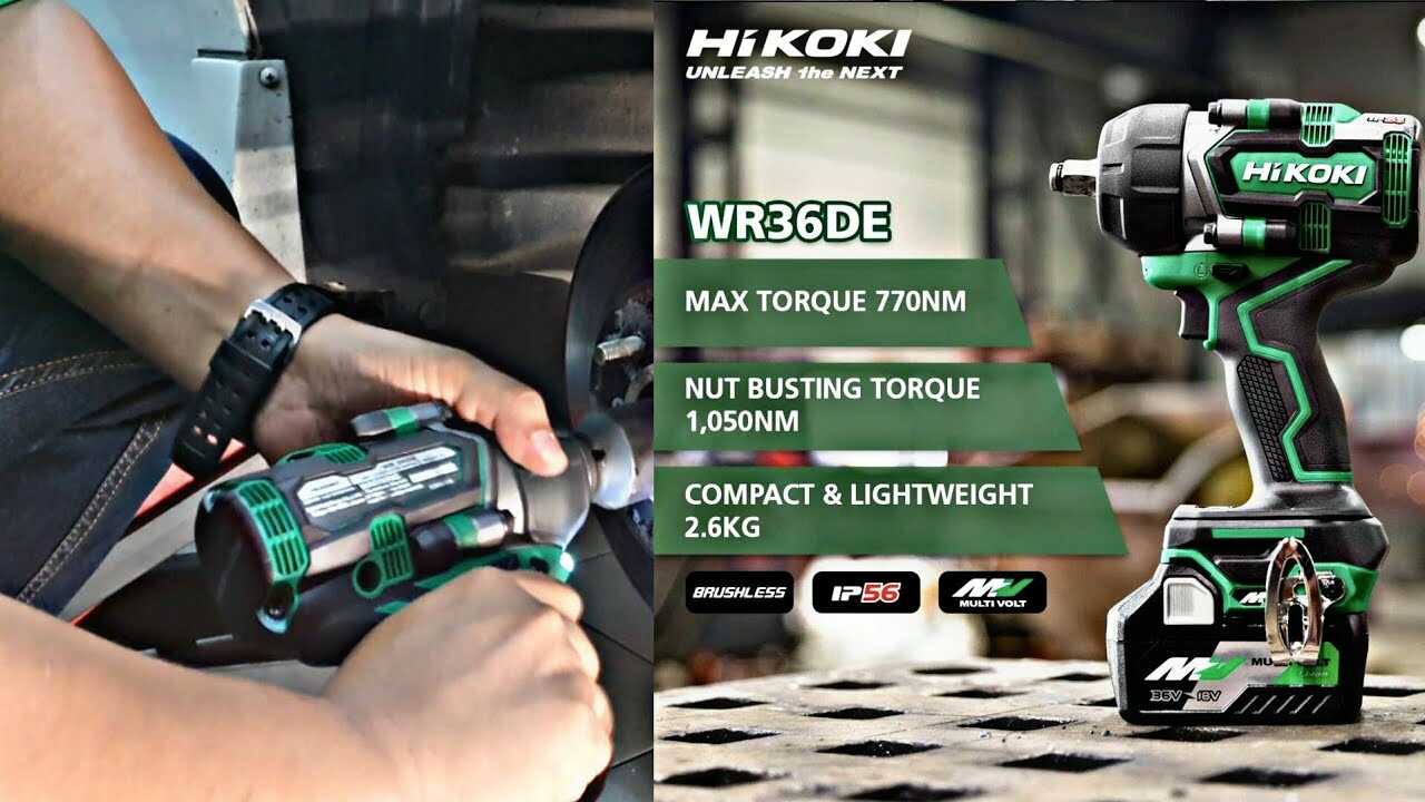 Spousta síly uvnitř | HiKOKI WR36DE