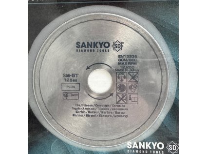 Sankyo SM-5T Diamantový kotouč na dlažbu a mramor (125mm) SM-5T