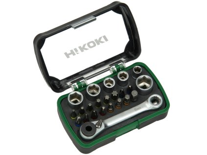 HiKOKI (Hitachi) 750362 sada bitů 24ks 1/4" adaptér