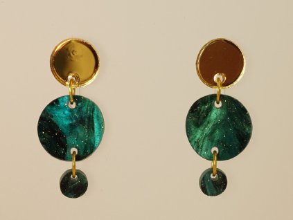 Oblázky zelenozlaté