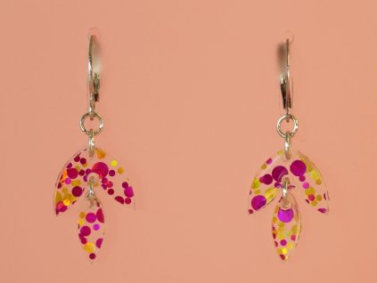 Lístky růžovozlaté mini