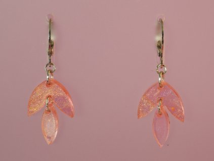 Lístky lososové mini