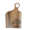 Bukové kuchyňské prkénko z vygravírovaným obrázkem