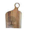 Bukové kuchyňské prkénko z vygravírovaným obrázkem