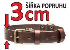 Obojky s šířkou popruhu 3 cm