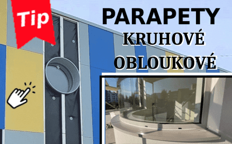Aluris.cz - kruhové parapety
