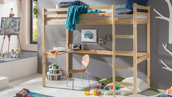 Dětské vyvýšené postele