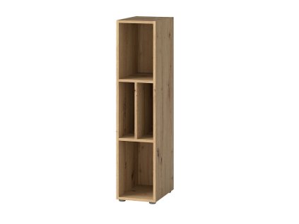 Úzký regál Melo ME3 - dub artisan