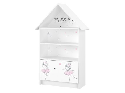 Dětský domečkový regál Ballerina