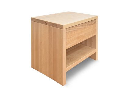 Masivní bukový noční stolek Xora
