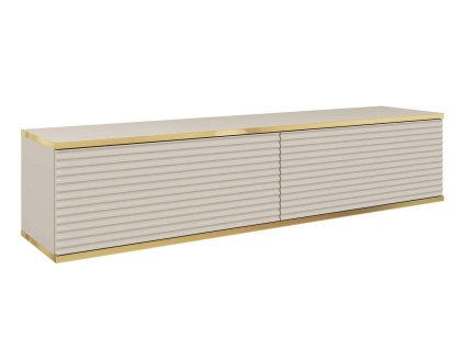 Závěsný TV stolek Oro RTV135 MDF - béžový