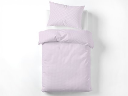 Bavlněné povlečení Soft Grid Rose