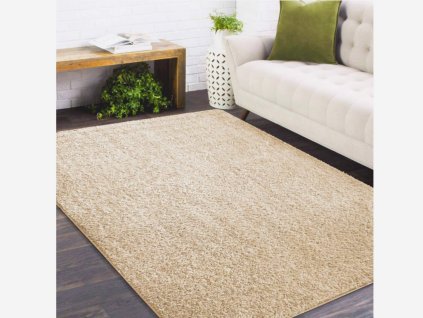 Krémový protiskluzový koberec Enzo