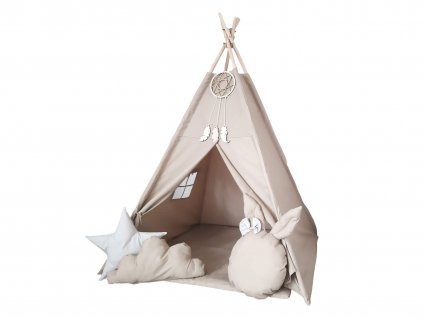 Teepee stan - béžová