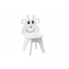 Dětská židle s motivem usmáté žirafy.