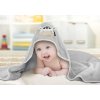Osuška pre bábätko s kapucňou