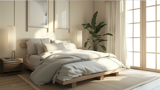 Želite li postaviti bračni krevet ispod prozora? A što na to kaže feng shui?