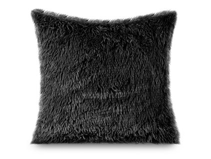 Jastučnica 40x40 Furry - crna
