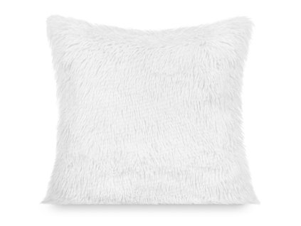 Obliečka na vankúš 40x40 Furry - biela