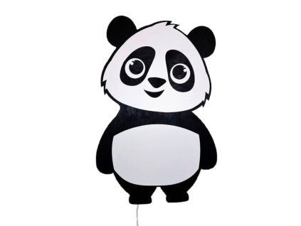 Drvena LED dječja lampa Panda