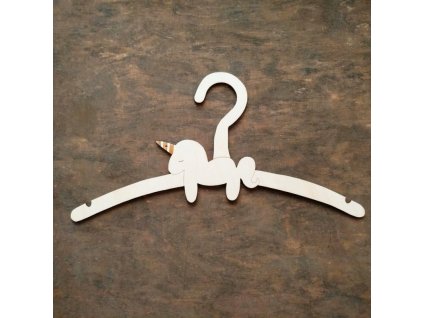 Vješalica za dječju odjeću jednorog