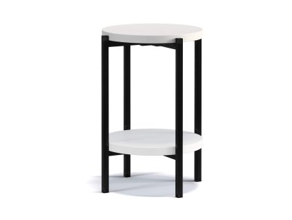 Bijeli mat konferencijski stolić Sigma D