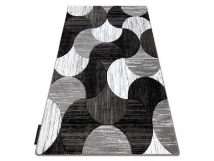 Sivo-sivi tepih Geo Muszle