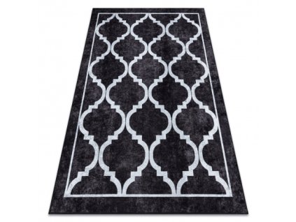 Crni protuklizni tepih Miro