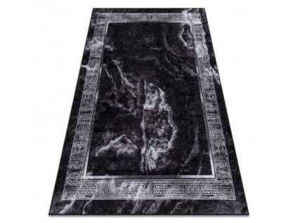 Crno-bijeli protuklizni tepih Miro